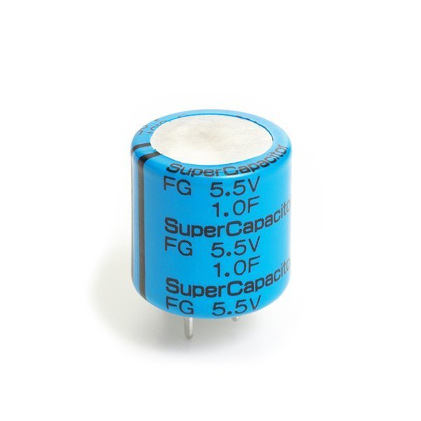 Kemet Electronics Electric Double Layer Capacitor, Electric Double Layer, 5.5V, 80% +Tol, 20% -Tol, 100000Uf, Through USCFG00H104Z00